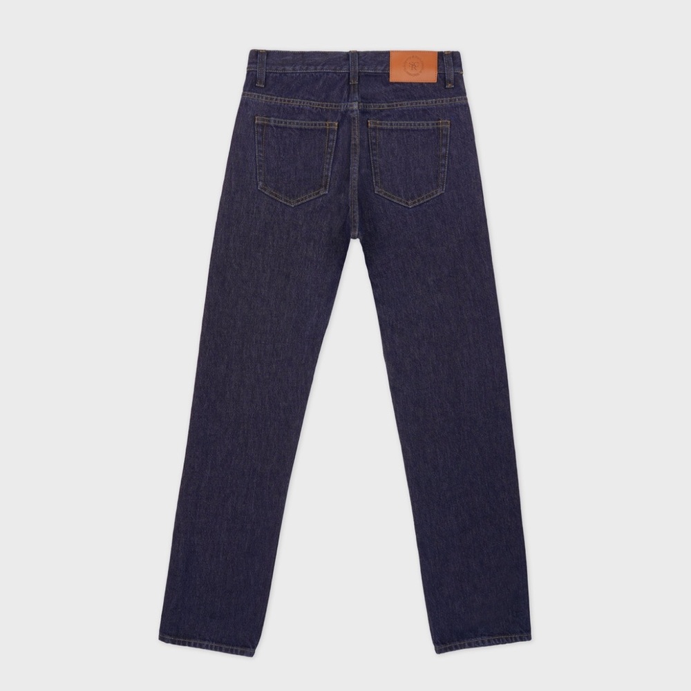 NWT Sporty & Rich Vintage Fit Straight Leg Denim - One Wash - Picture 8 of 16